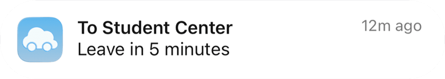 Get notifications along the way notification 3